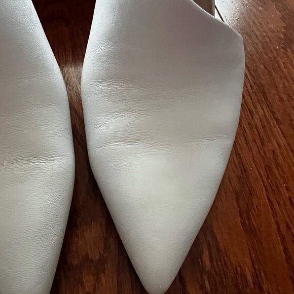 Something Navy Dina Pumps - White Leather - Picture 7 of 16